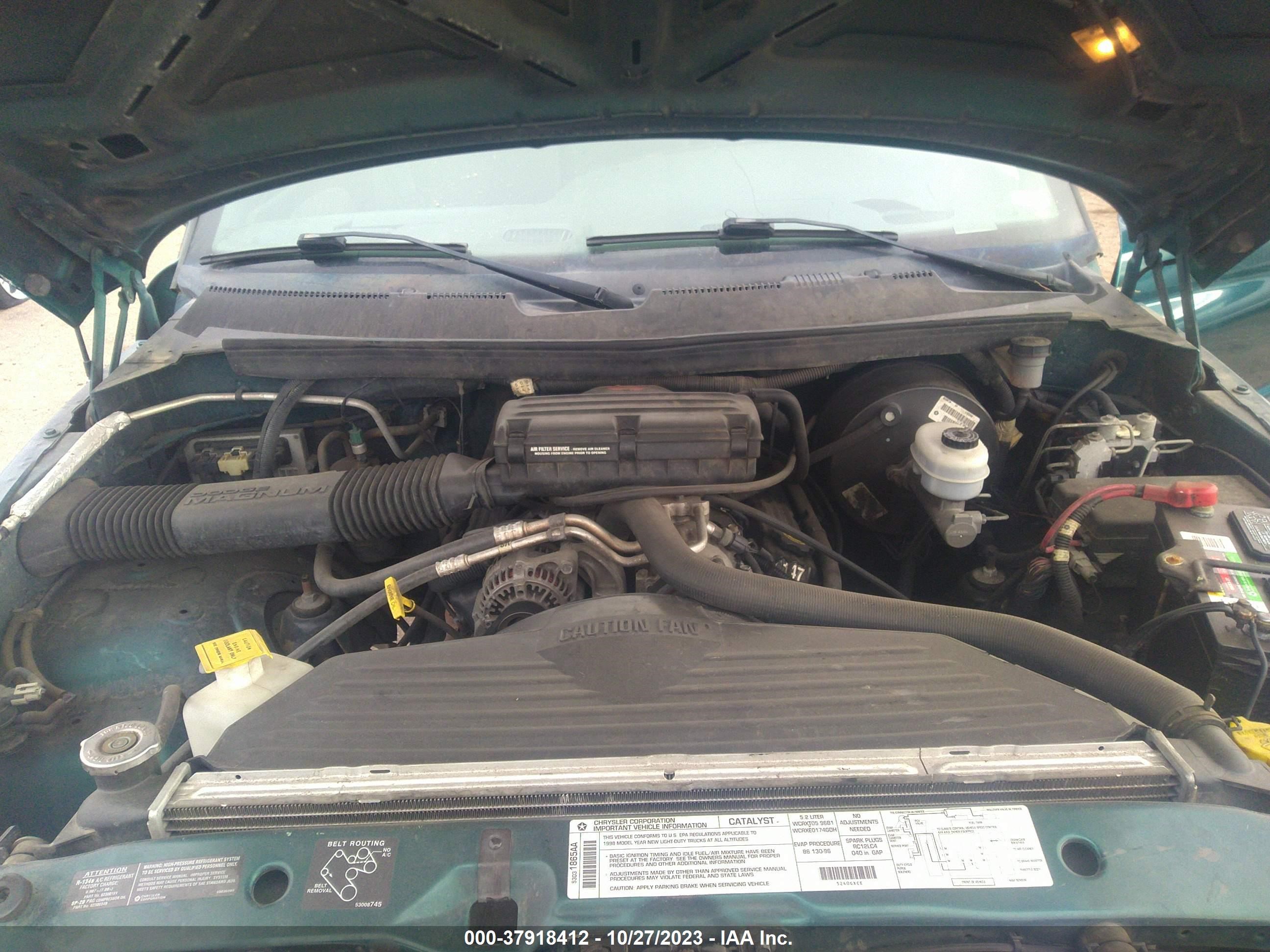 Photo 9 VIN: 3B7HF13Y6WG211393 - DODGE RAM 