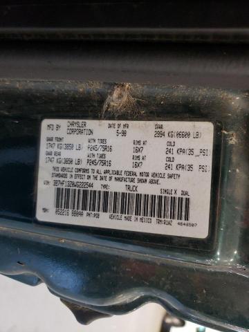 Photo 11 VIN: 3B7HF13Z0WG222544 - DODGE RAM 1500 