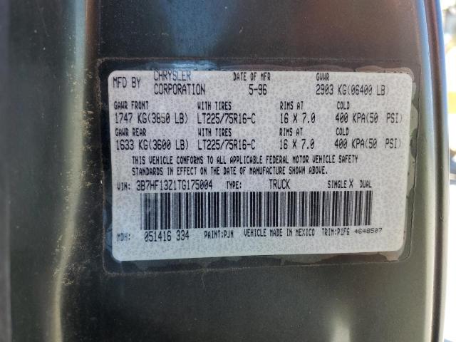 Photo 11 VIN: 3B7HF13Z1TG175004 - DODGE RAM 1500 