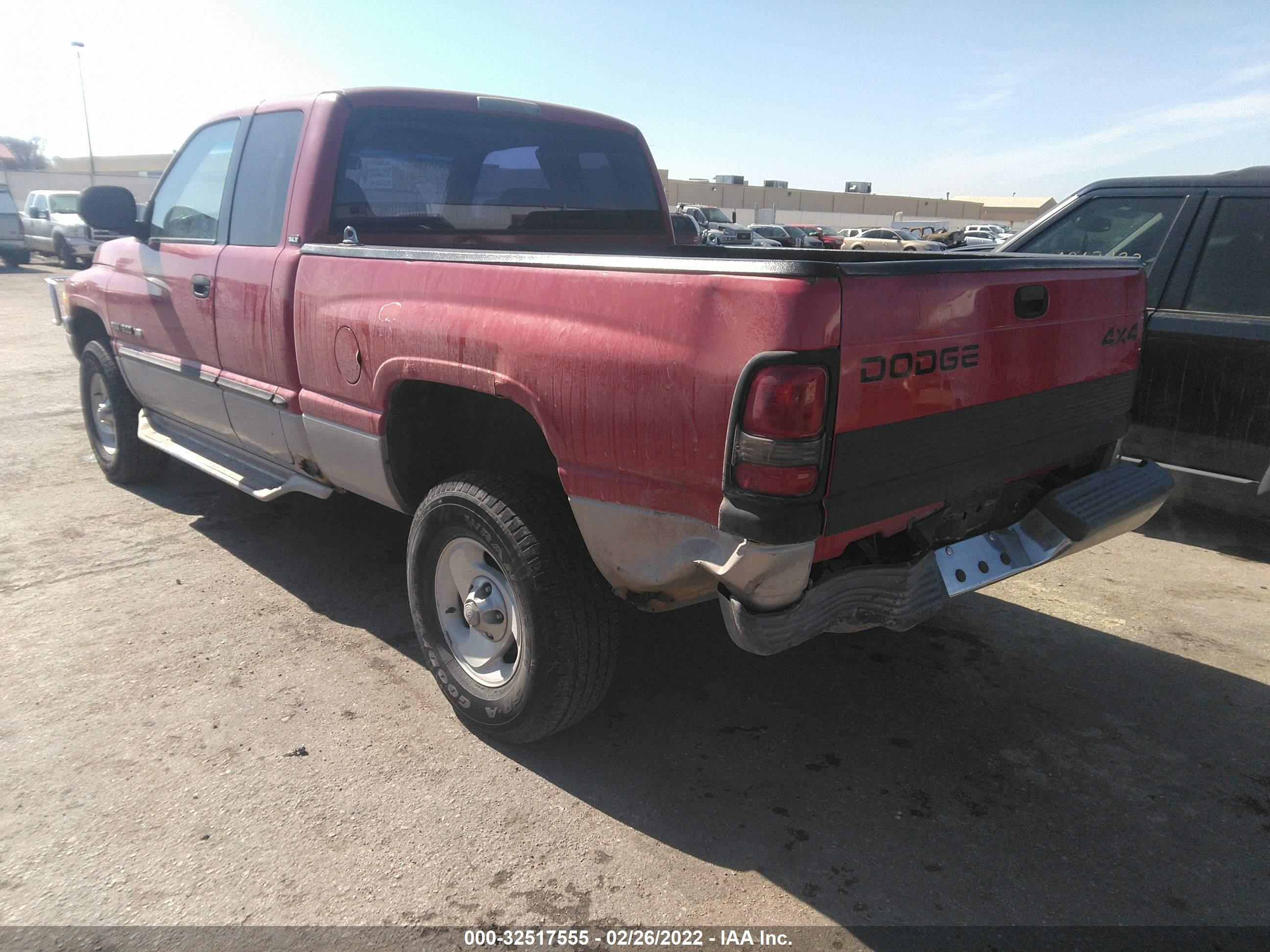 Photo 2 VIN: 3B7HF13ZX1M259868 - DODGE RAM 