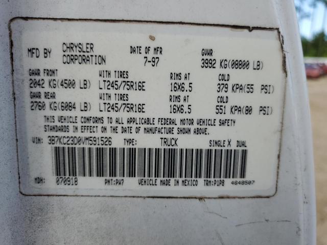 Photo 12 VIN: 3B7KC23D0VM591526 - DODGE RAM 2500 