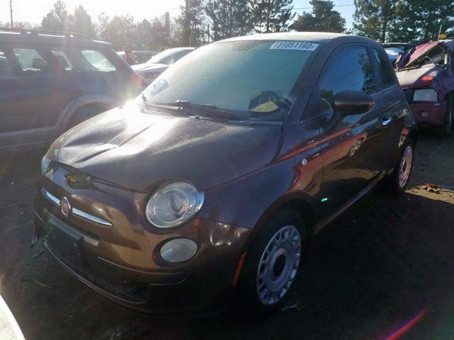 Photo 1 VIN: 3C3CFFAR0CT280882 - FIAT 500 POP 