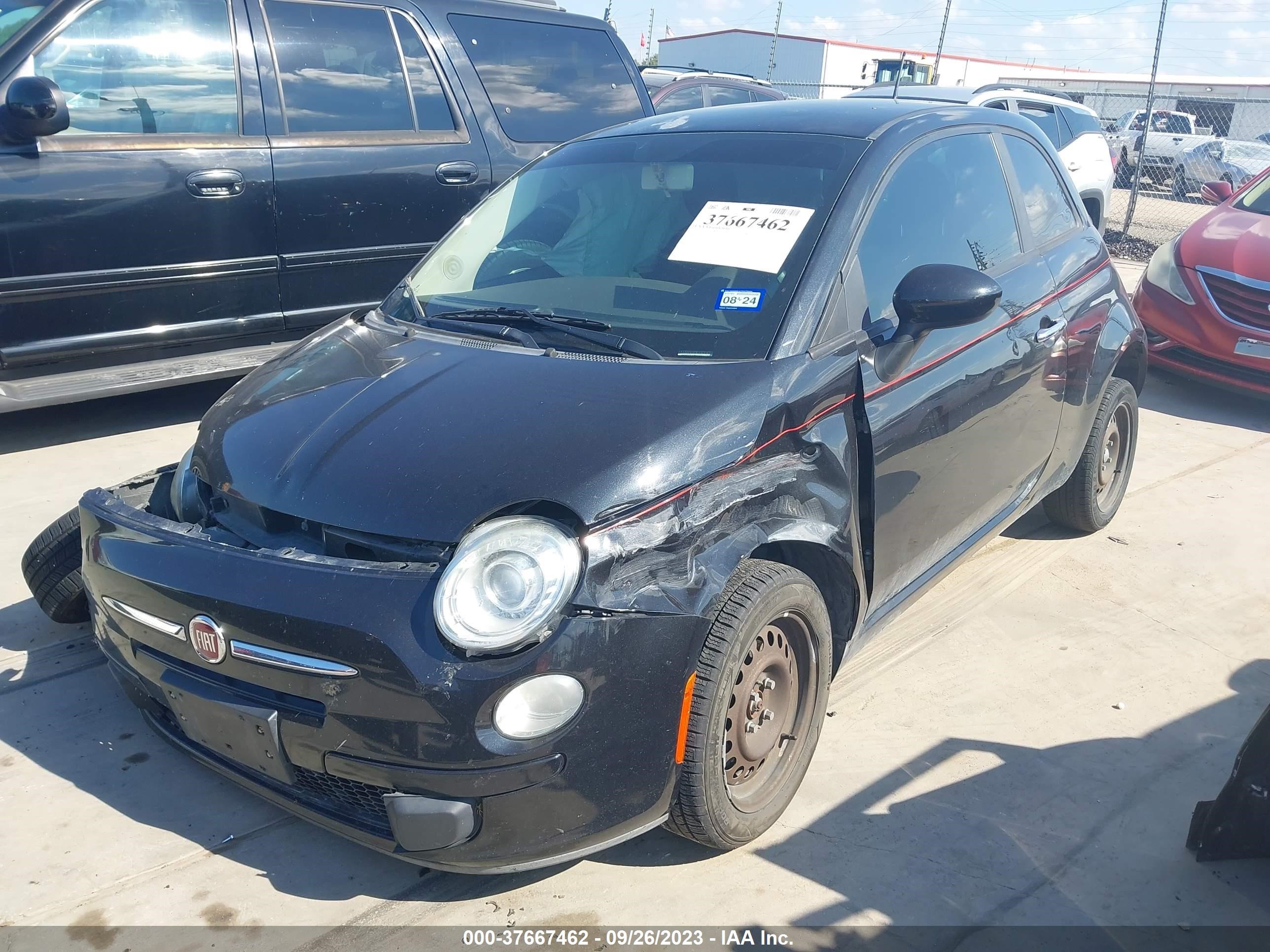 Photo 1 VIN: 3C3CFFAR0DT513788 - FIAT 500 