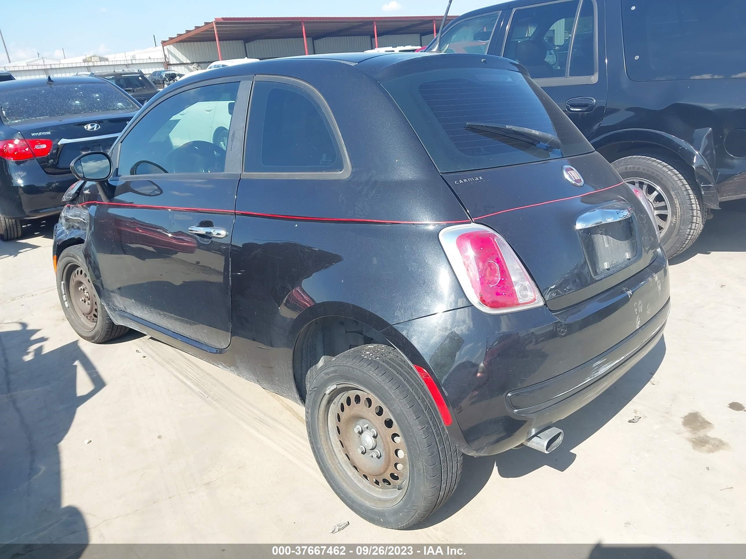 Photo 2 VIN: 3C3CFFAR0DT513788 - FIAT 500 