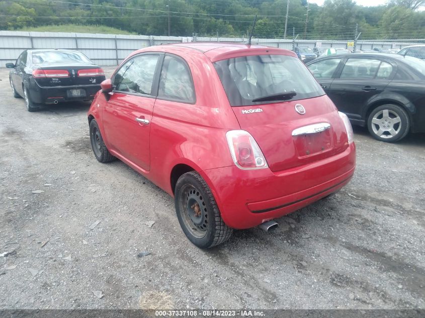 Photo 2 VIN: 3C3CFFAR0DT580794 - FIAT 500 