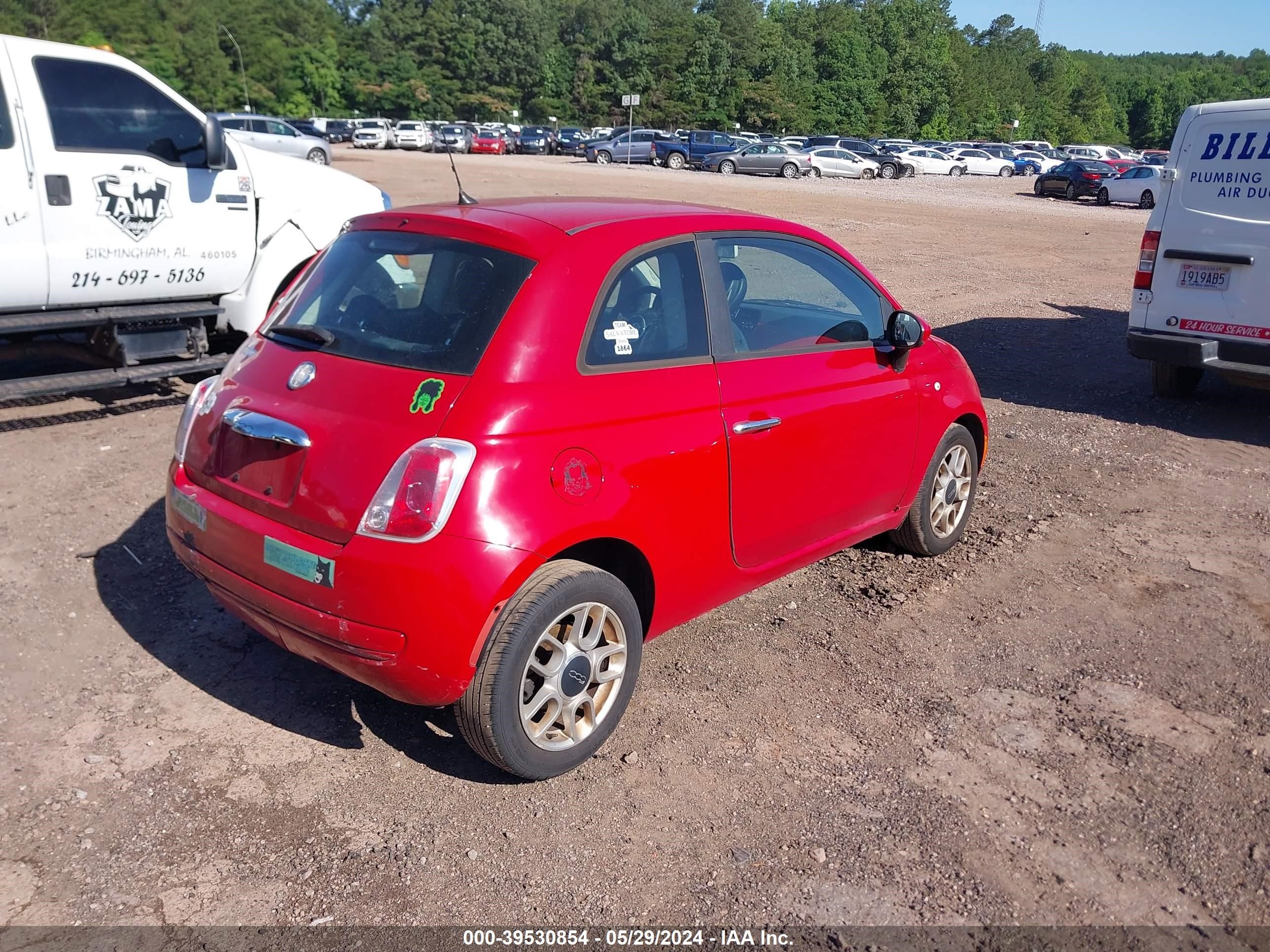 Photo 3 VIN: 3C3CFFAR2CT125265 - FIAT 500 