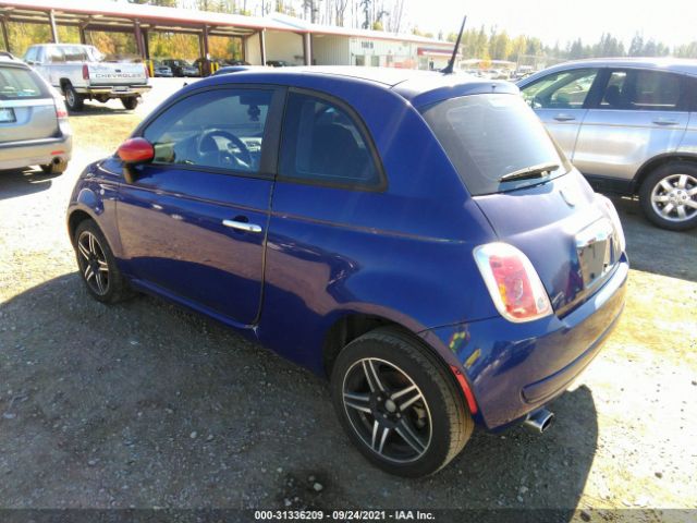 Photo 2 VIN: 3C3CFFAR2CT366405 - FIAT 500 