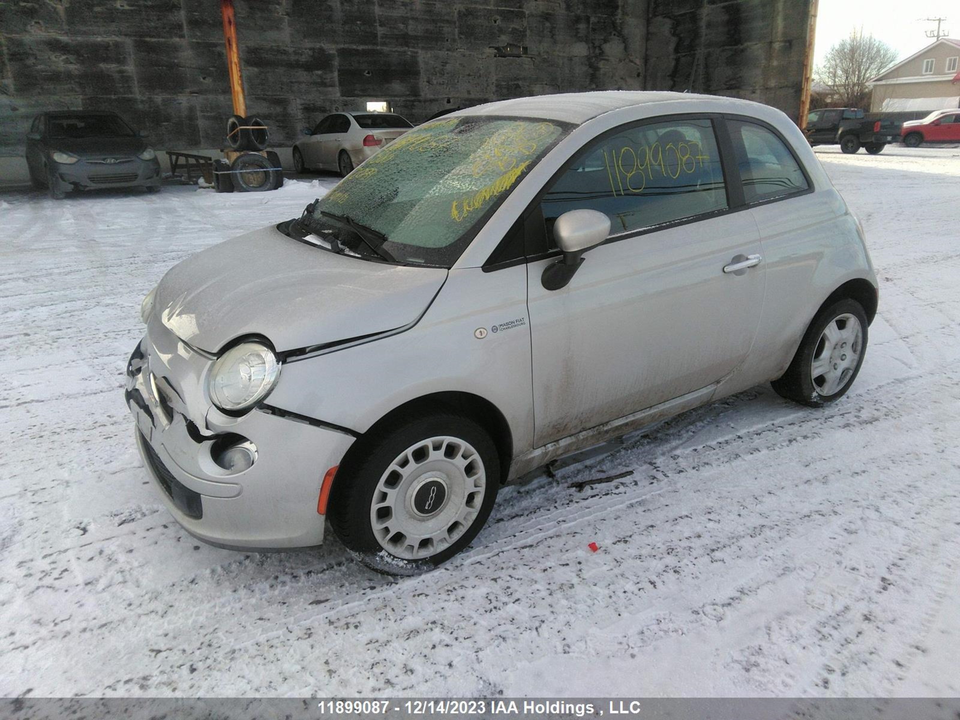 Photo 1 VIN: 3C3CFFAR2DT512089 - FIAT 500 