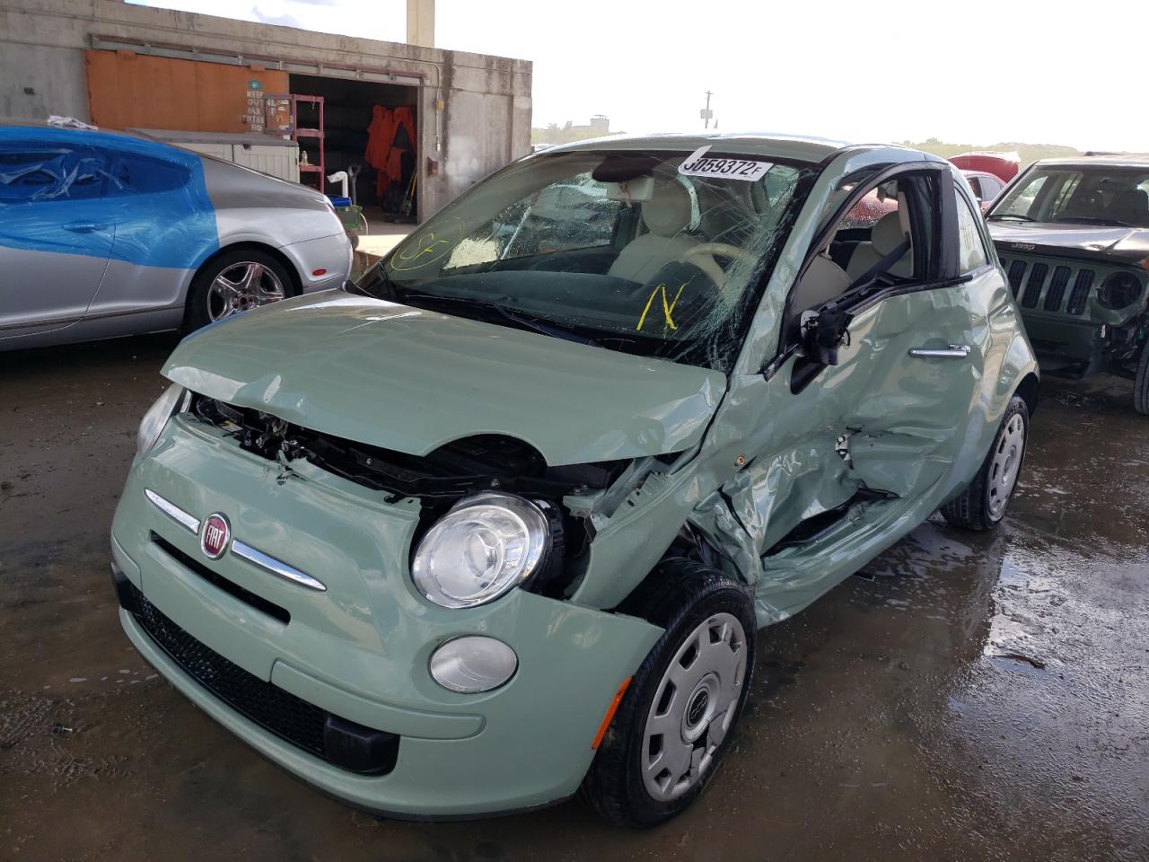 Photo 1 VIN: 3C3CFFAR2DT738567 - FIAT 500 