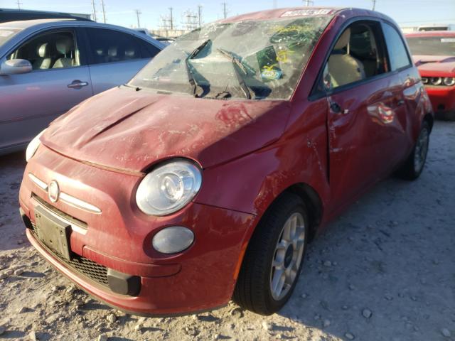 Photo 1 VIN: 3C3CFFAR2DT742277 - FIAT 500 POP 