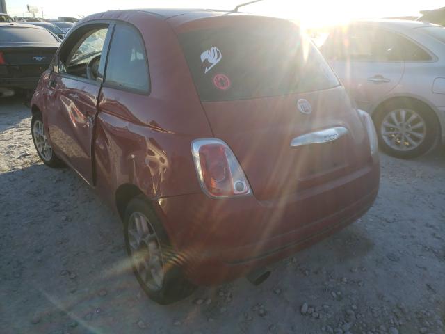 Photo 2 VIN: 3C3CFFAR2DT742277 - FIAT 500 POP 