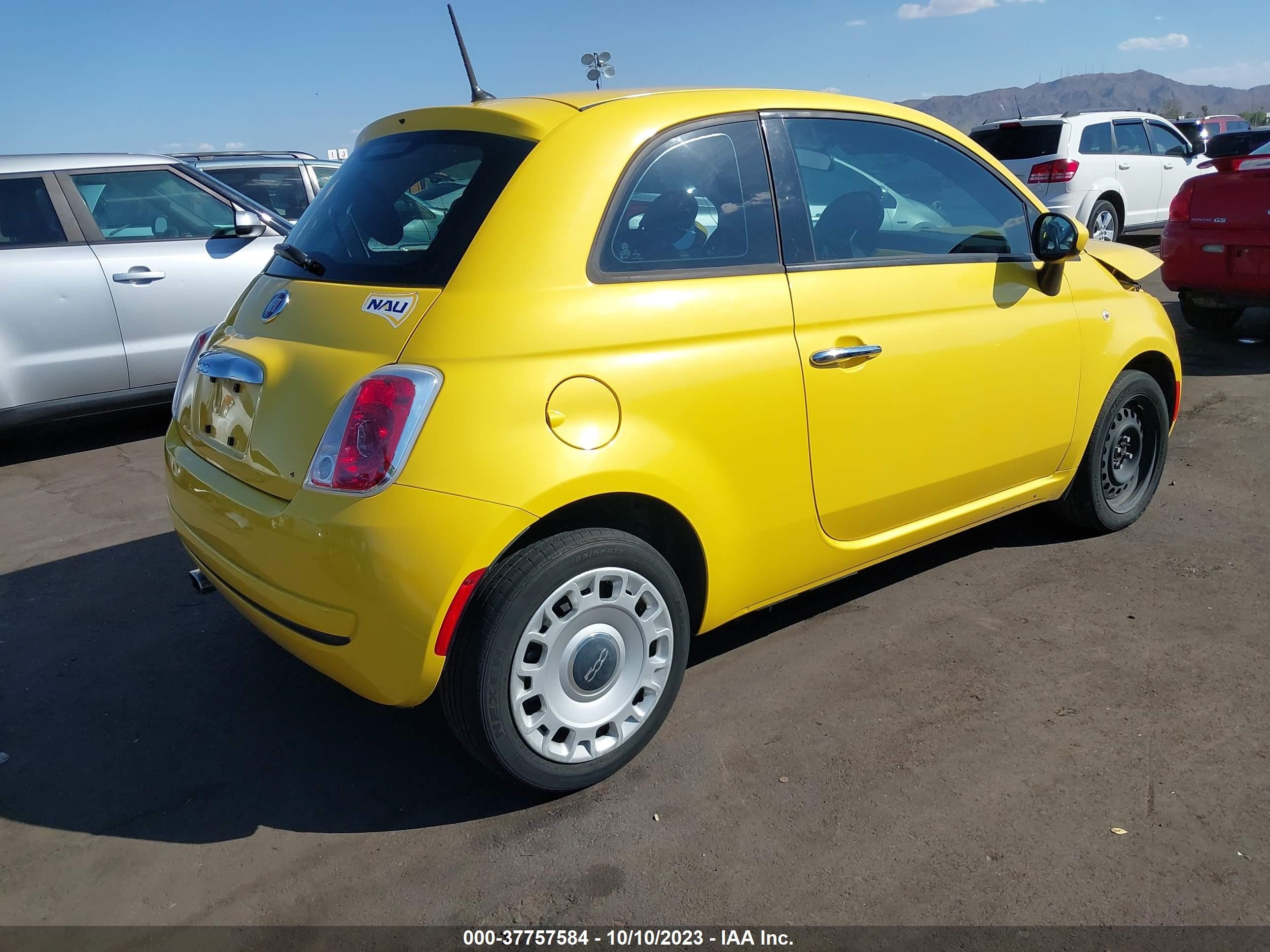 Photo 3 VIN: 3C3CFFAR2FT570531 - FIAT 500 