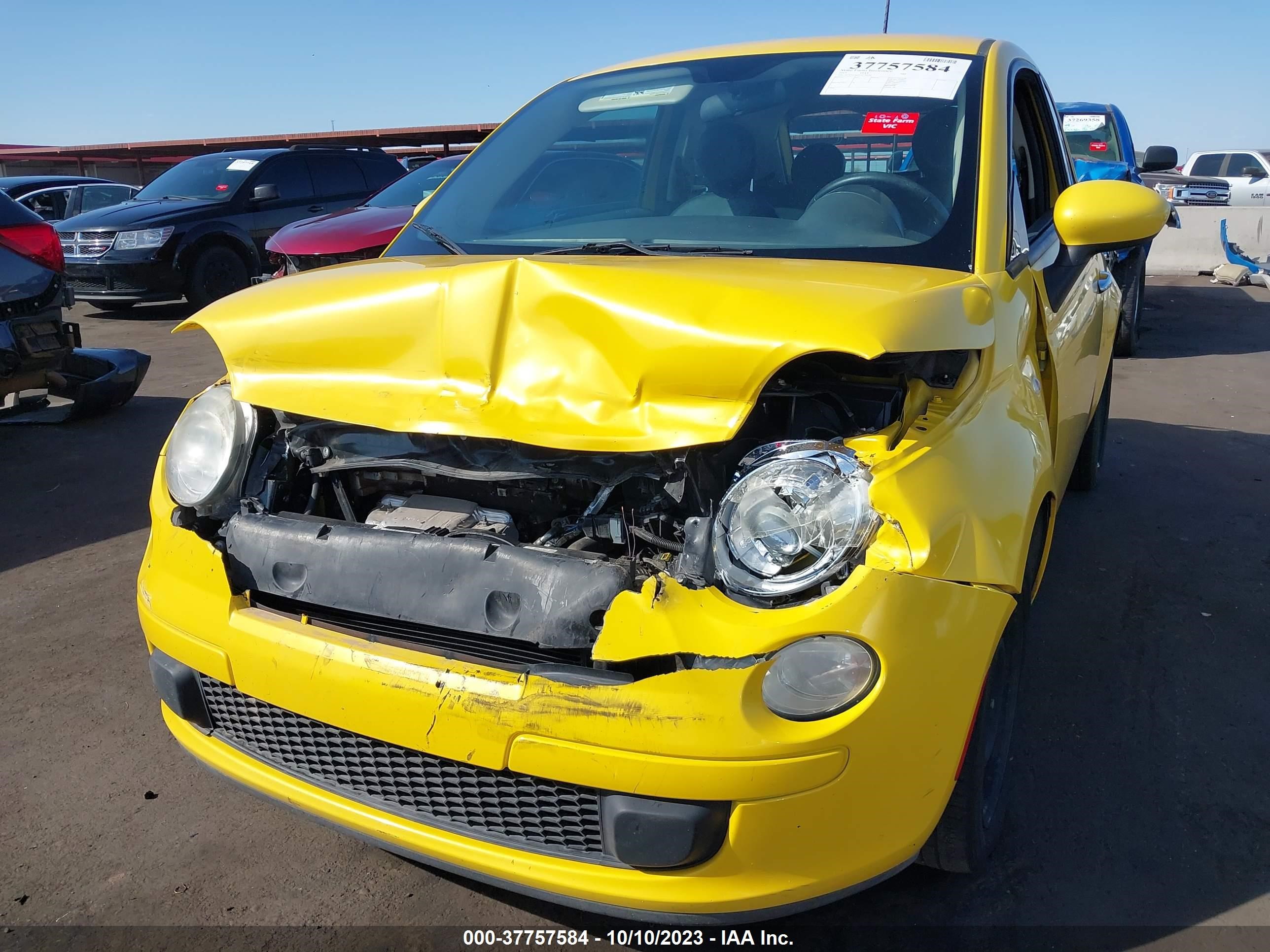 Photo 5 VIN: 3C3CFFAR2FT570531 - FIAT 500 