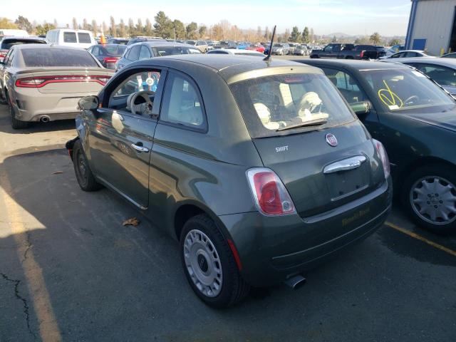 Photo 2 VIN: 3C3CFFAR2FT625267 - FIAT 500 POP 