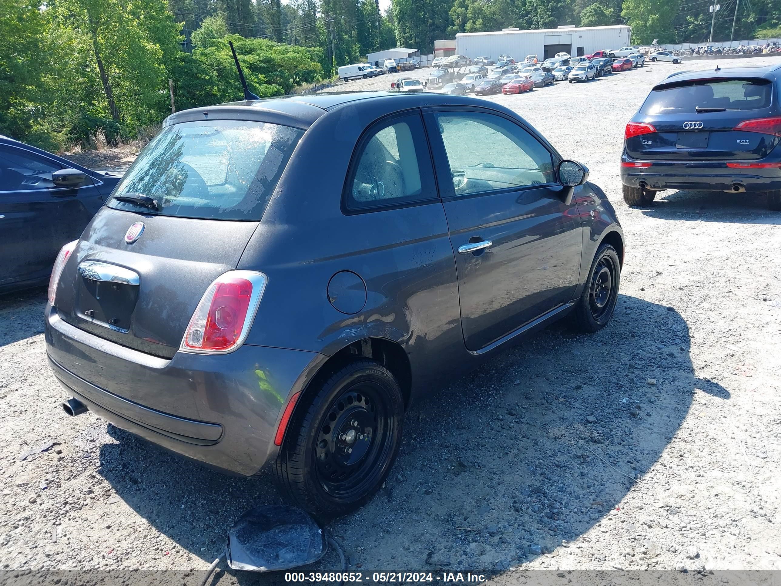 Photo 3 VIN: 3C3CFFAR2FT667955 - FIAT 500 