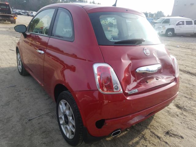 Photo 2 VIN: 3C3CFFAR3CT105140 - FIAT 500 