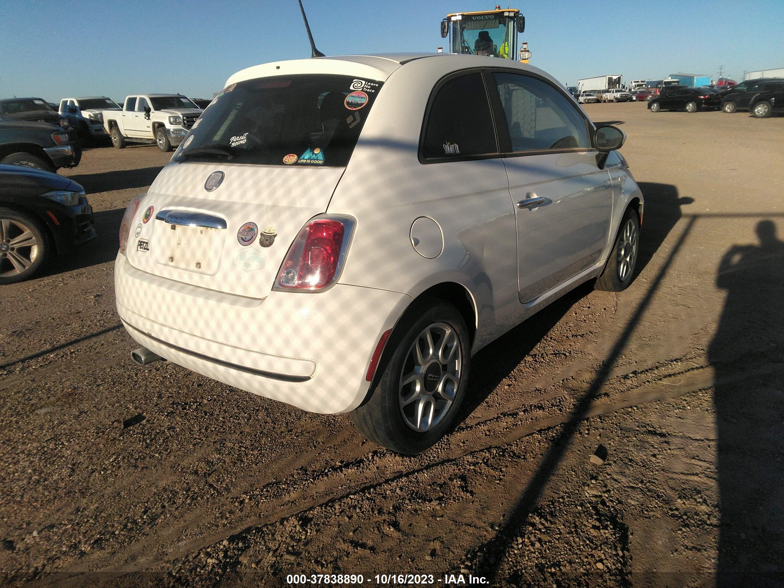 Photo 3 VIN: 3C3CFFAR3CT288801 - FIAT 500 