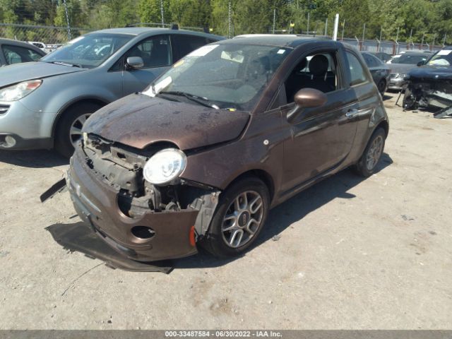 Photo 1 VIN: 3C3CFFAR4DT548382 - FIAT 500 