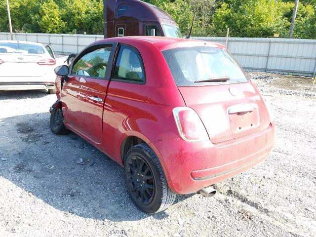 Photo 2 VIN: 3C3CFFAR5DT611182 - FIAT 500 POP 