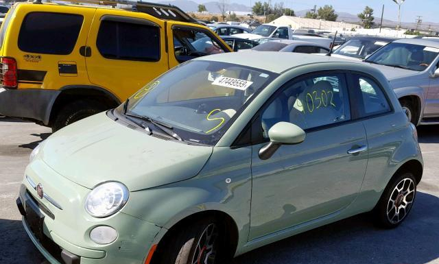 Photo 1 VIN: 3C3CFFAR5DT726428 - FIAT 500 