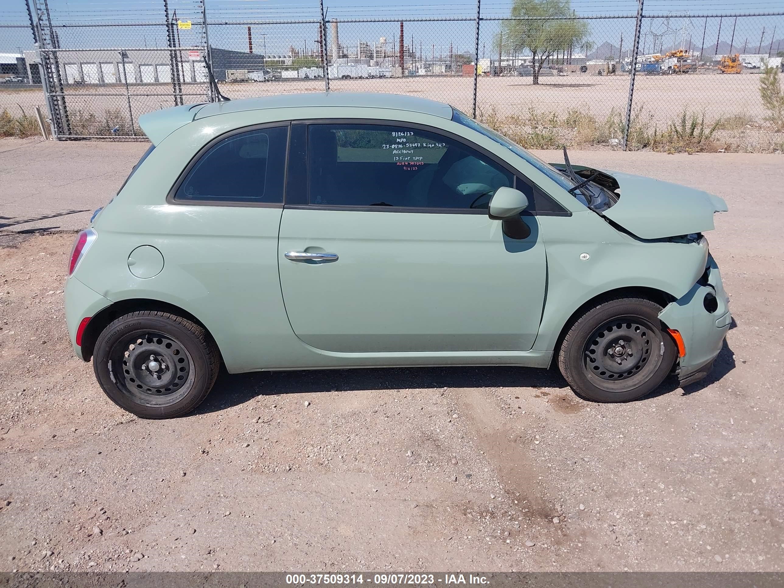 Photo 12 VIN: 3C3CFFAR5DT746114 - FIAT 500 