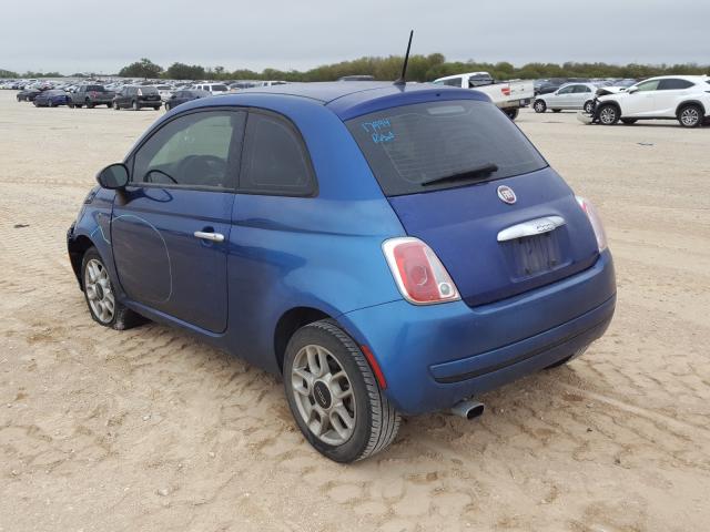 Photo 2 VIN: 3C3CFFAR5DT748297 - FIAT 500 POP 