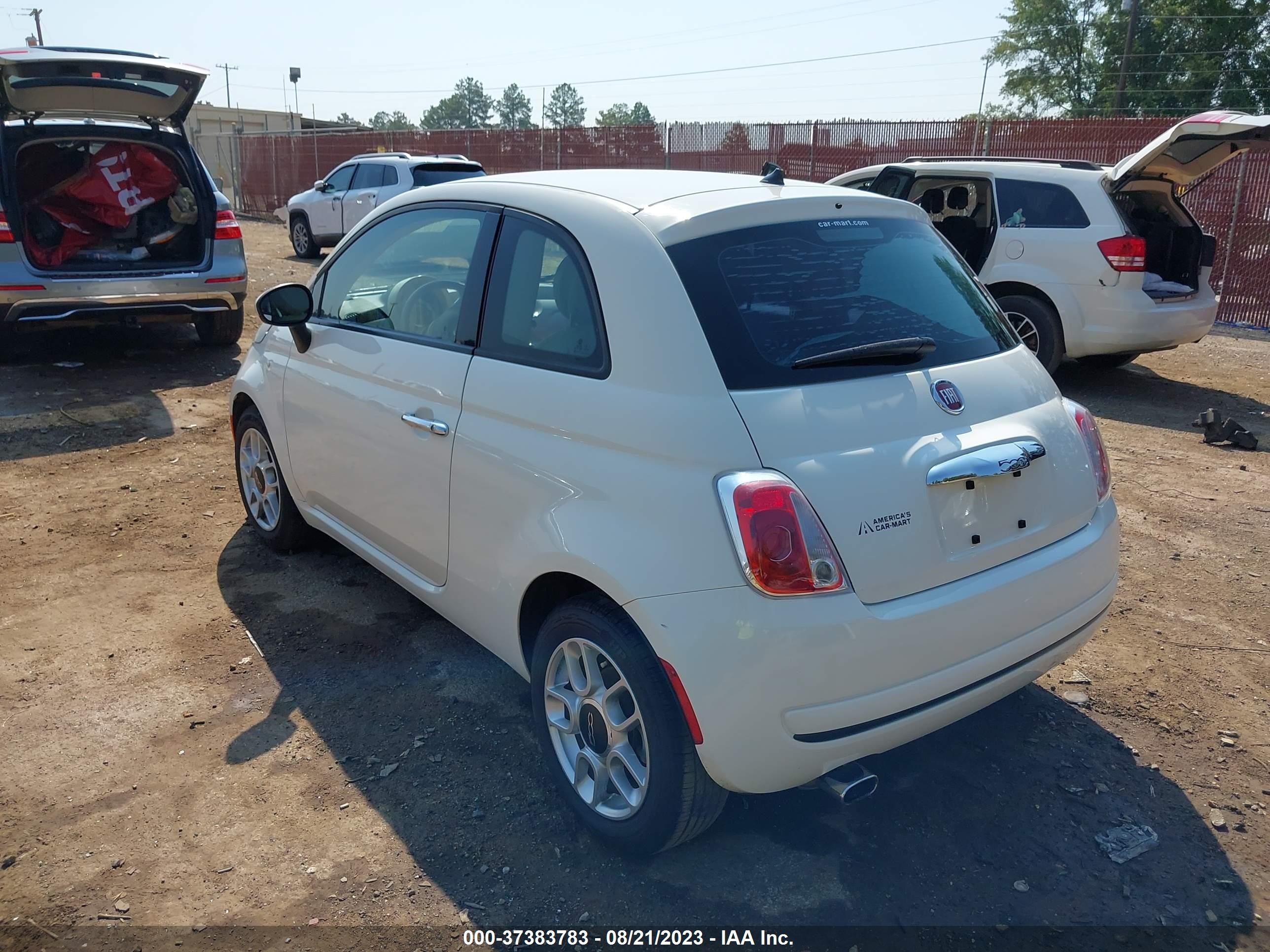 Photo 2 VIN: 3C3CFFAR5ET169957 - FIAT 500 