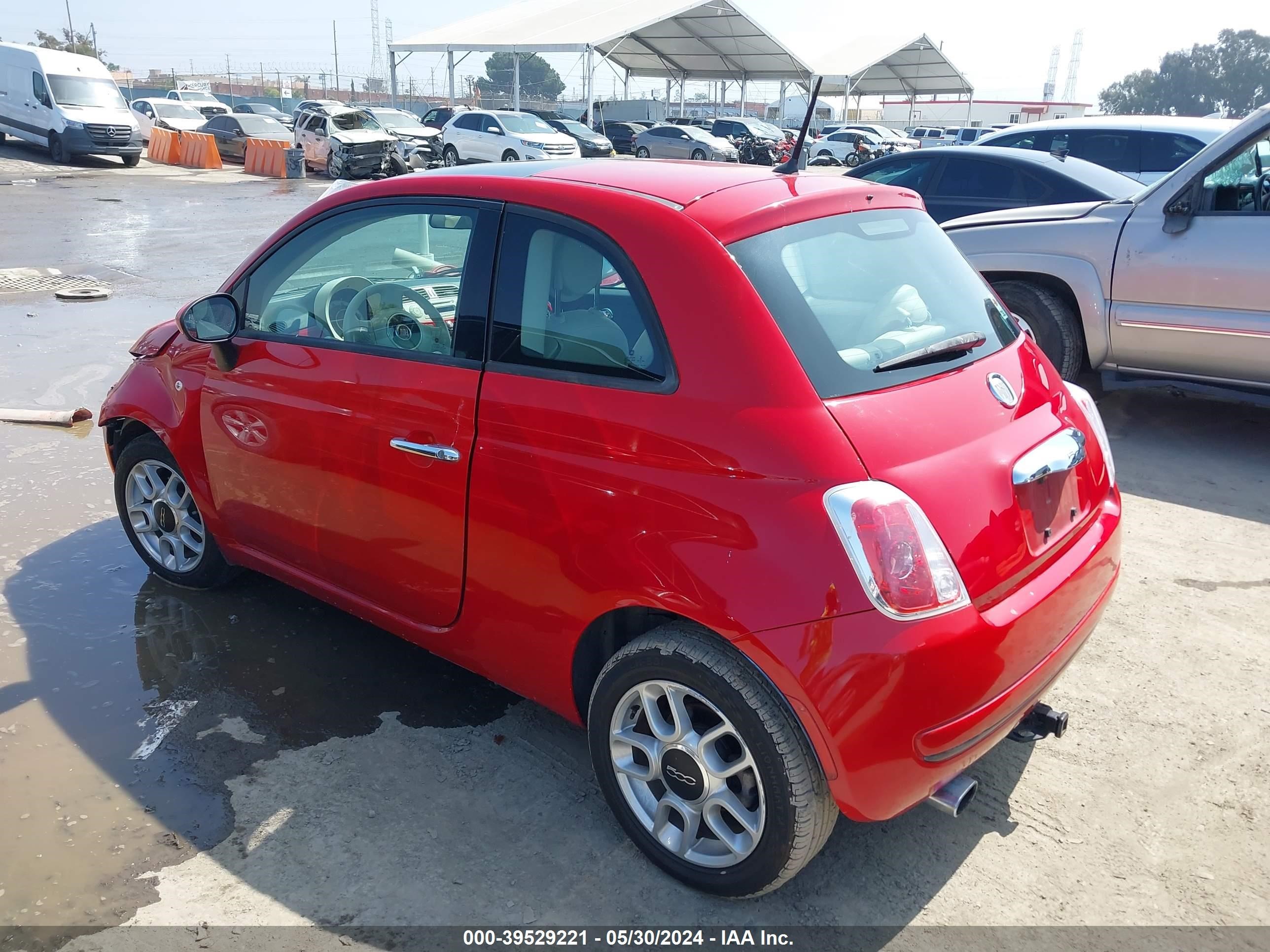 Photo 2 VIN: 3C3CFFAR5ET250277 - FIAT 500 