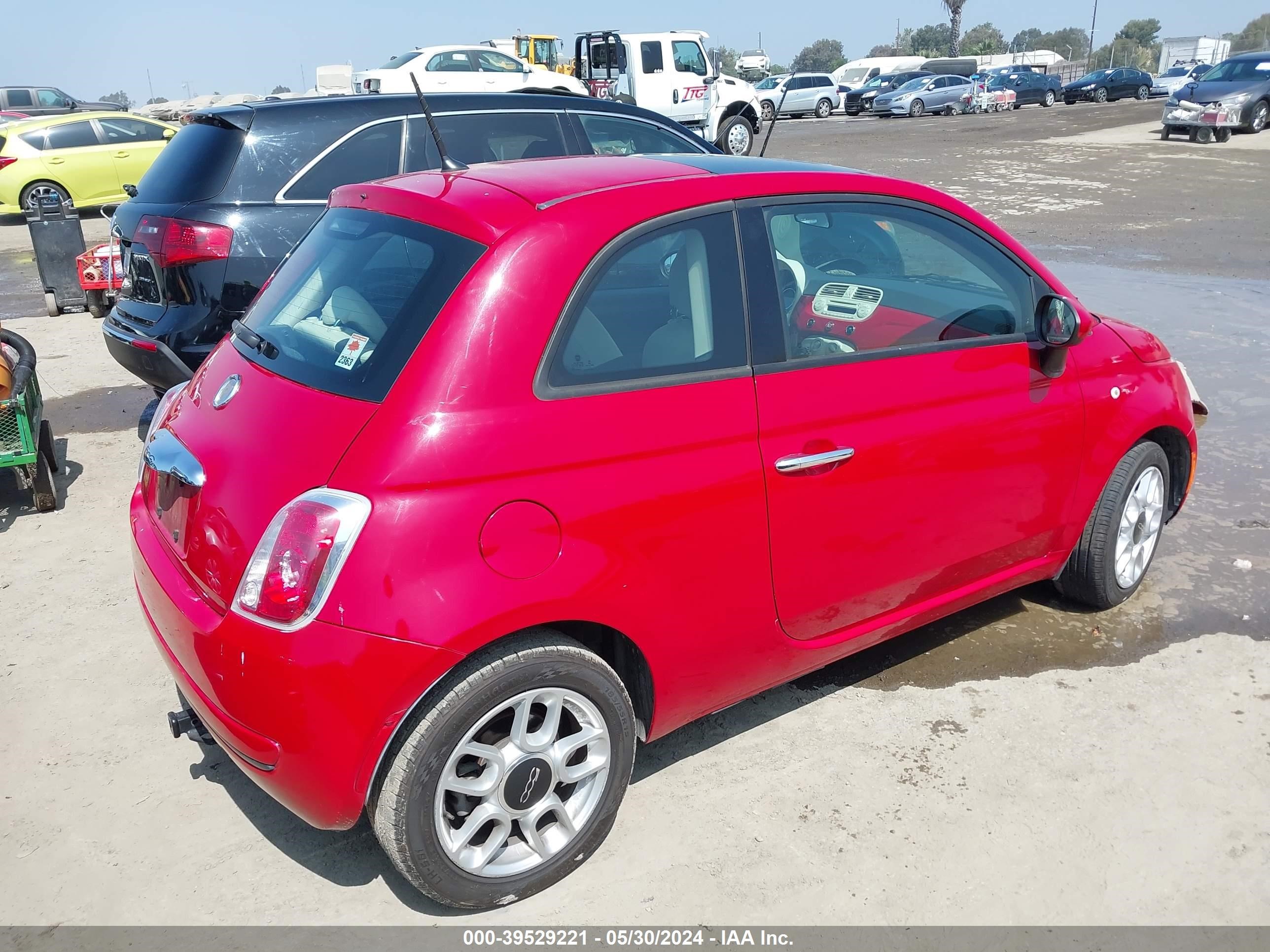 Photo 3 VIN: 3C3CFFAR5ET250277 - FIAT 500 