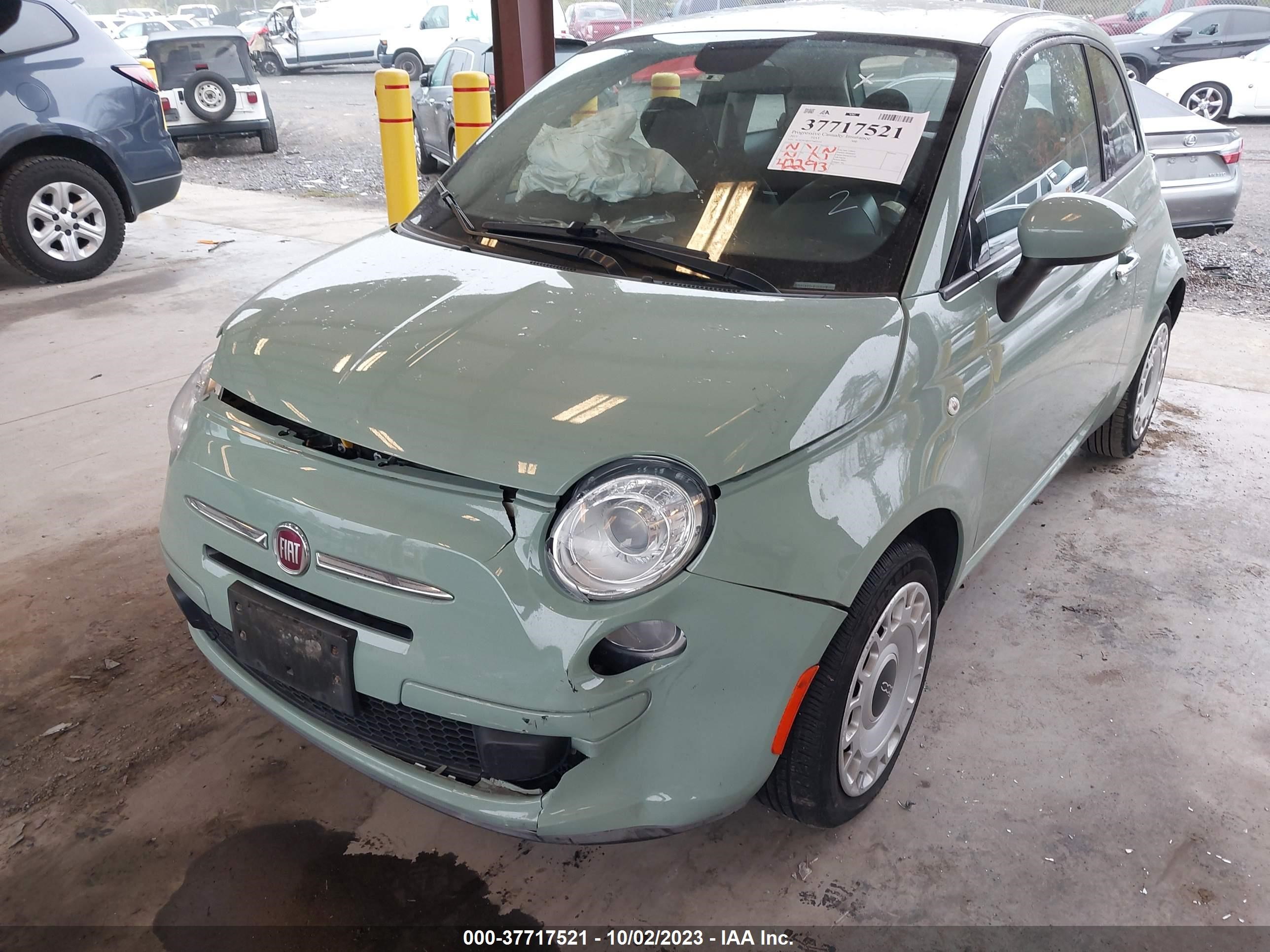 Photo 5 VIN: 3C3CFFAR5FT603554 - FIAT 500 