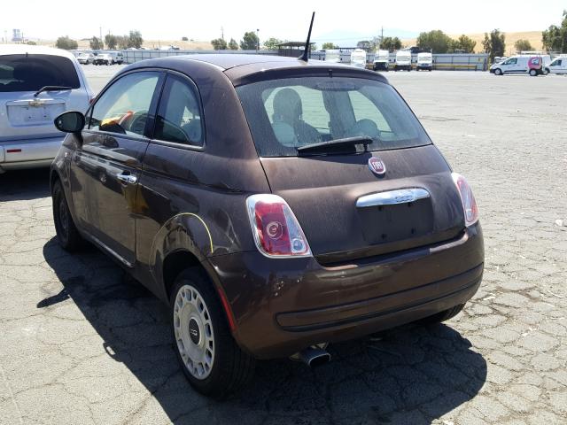 Photo 2 VIN: 3C3CFFAR6FT624445 - FIAT 500 POP 