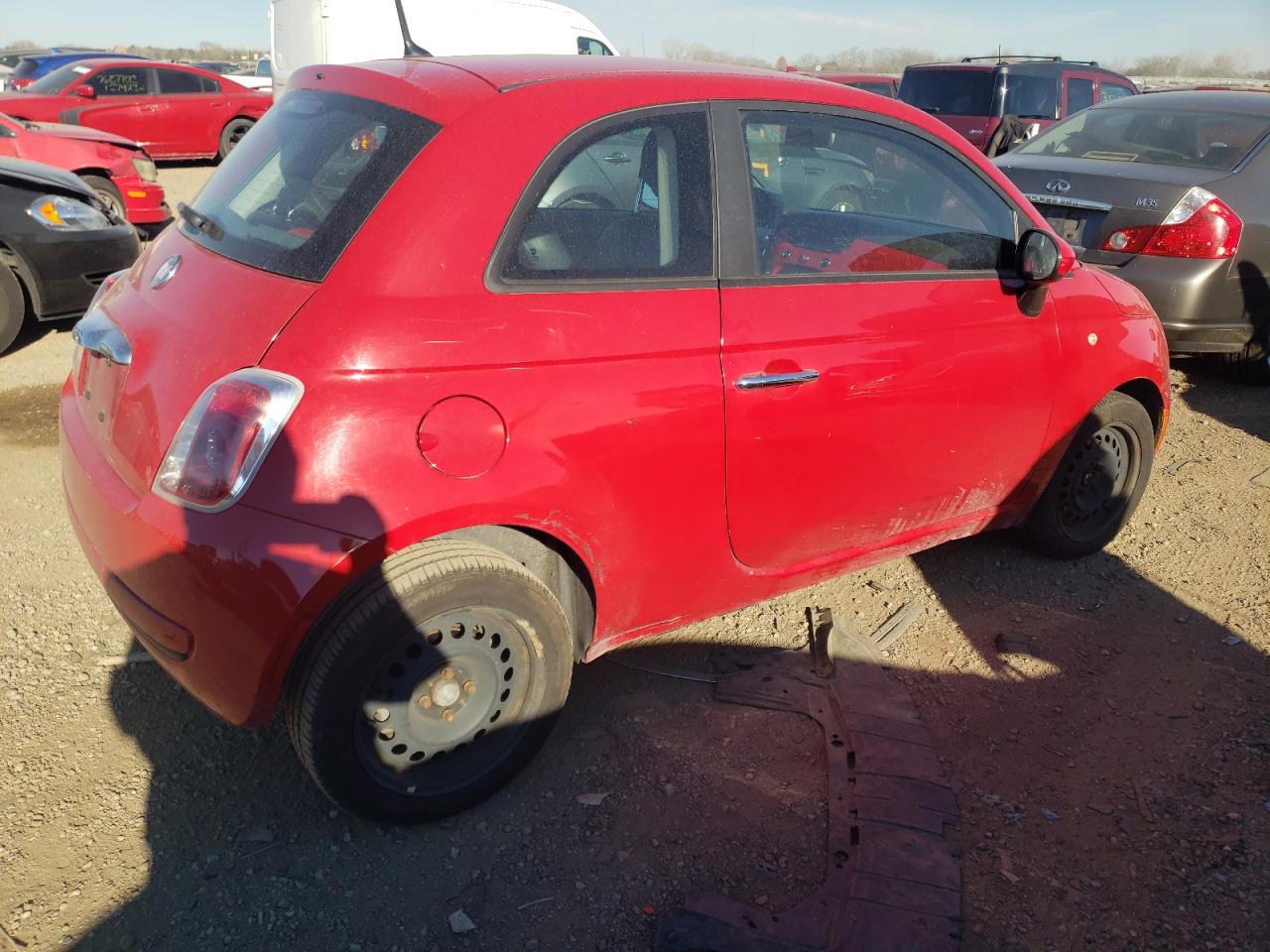 Photo 2 VIN: 3C3CFFAR7CT384396 - FIAT 500 