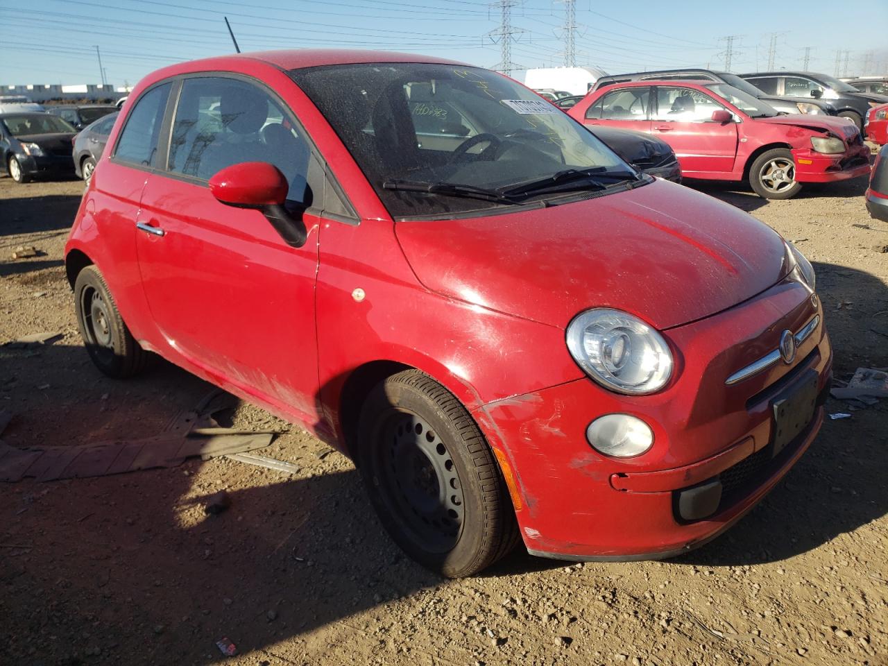 Photo 3 VIN: 3C3CFFAR7CT384396 - FIAT 500 