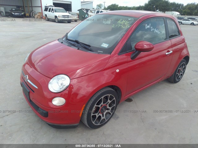 Photo 1 VIN: 3C3CFFAR7DT544357 - FIAT 500 