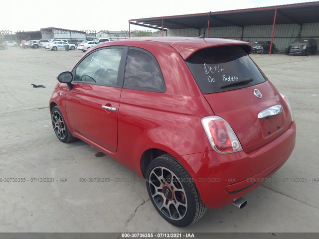 Photo 2 VIN: 3C3CFFAR7DT544357 - FIAT 500 