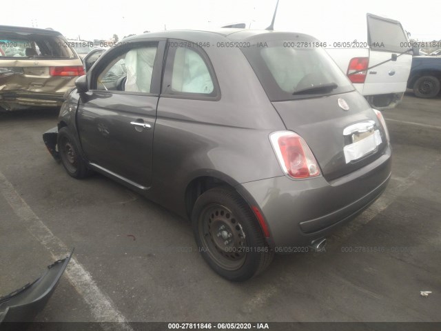 Photo 2 VIN: 3C3CFFAR9DT513272 - FIAT 500 