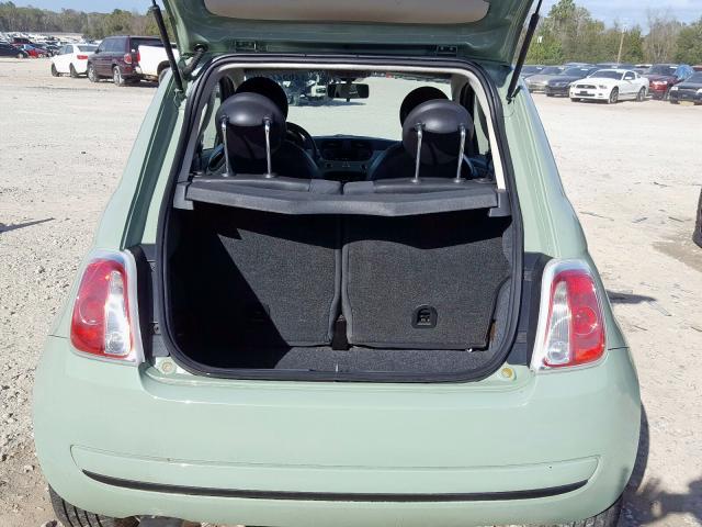 Photo 8 VIN: 3C3CFFAR9DT529178 - FIAT 500 POP 