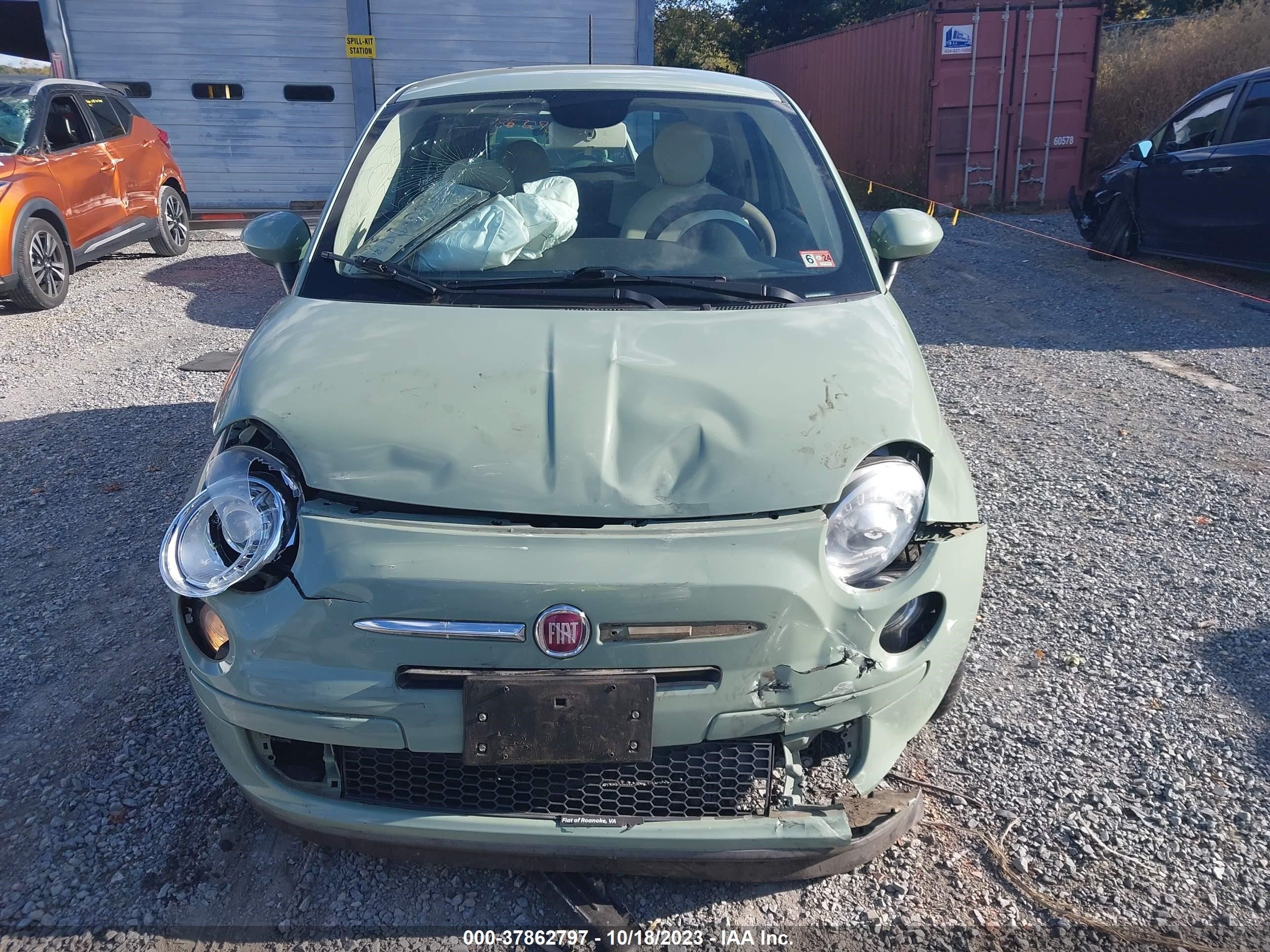 Photo 12 VIN: 3C3CFFAR9DT747850 - FIAT 500 