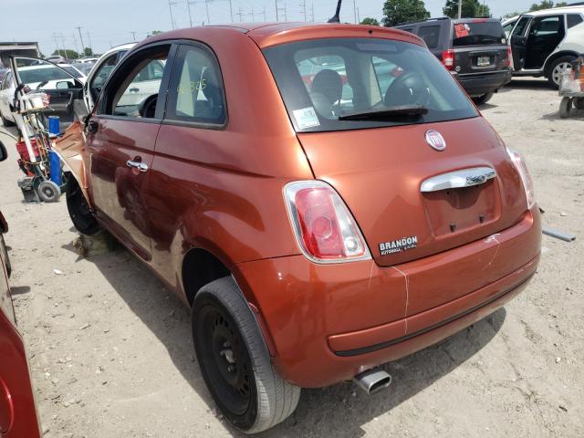 Photo 2 VIN: 3C3CFFAR9FT536974 - FIAT 500 POP 