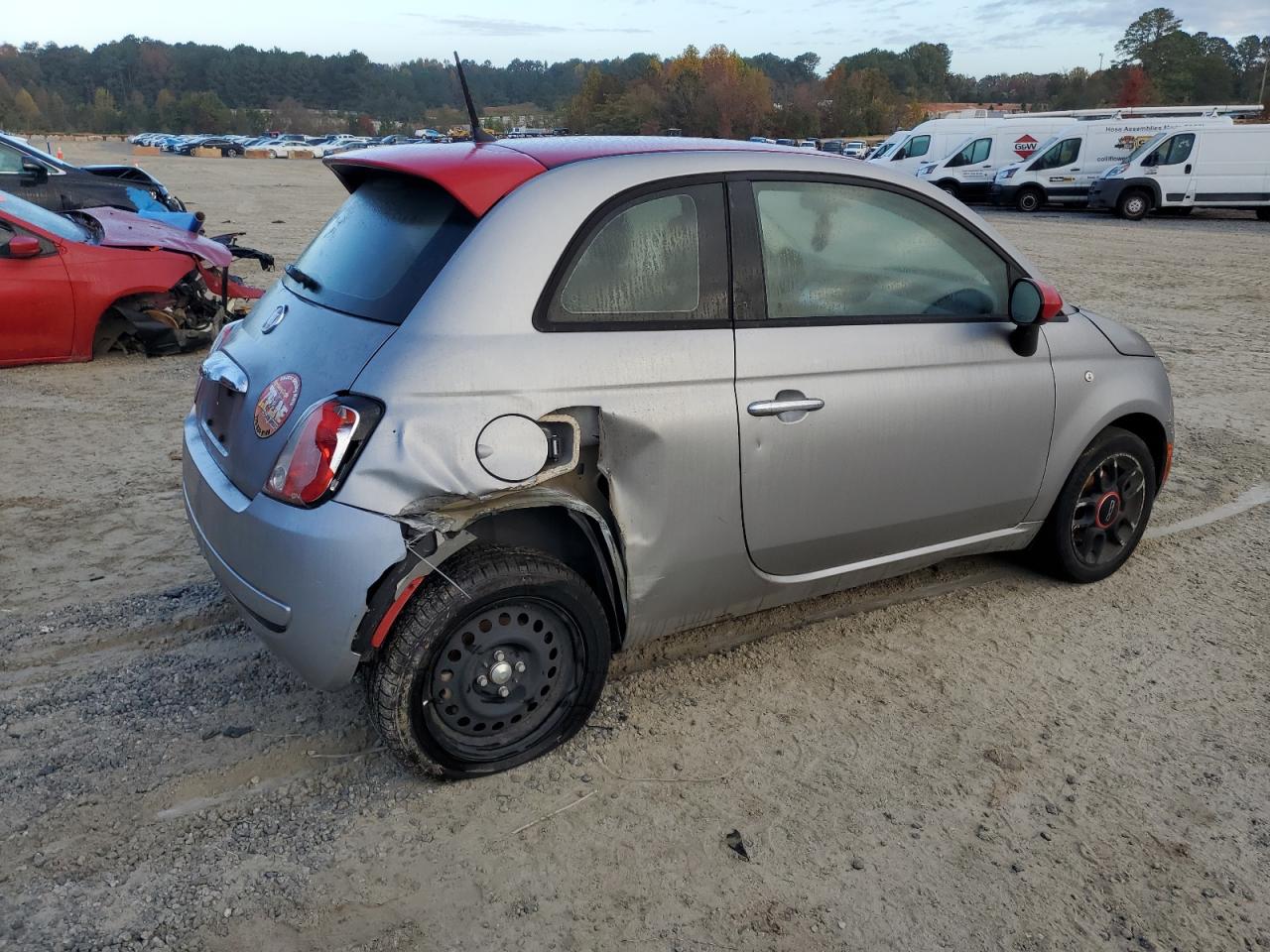 Photo 2 VIN: 3C3CFFAR9FT636766 - FIAT 500 