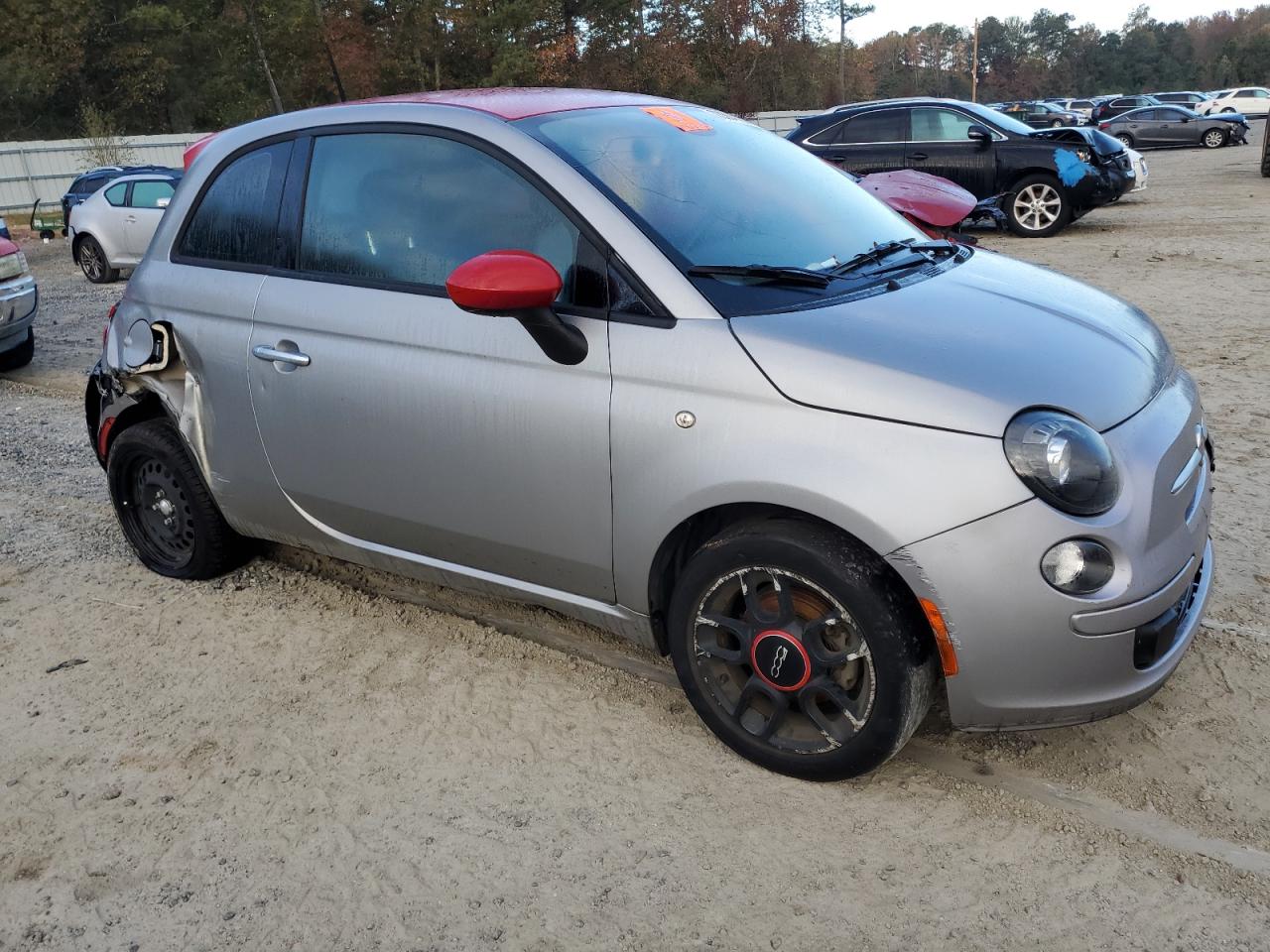 Photo 3 VIN: 3C3CFFAR9FT636766 - FIAT 500 