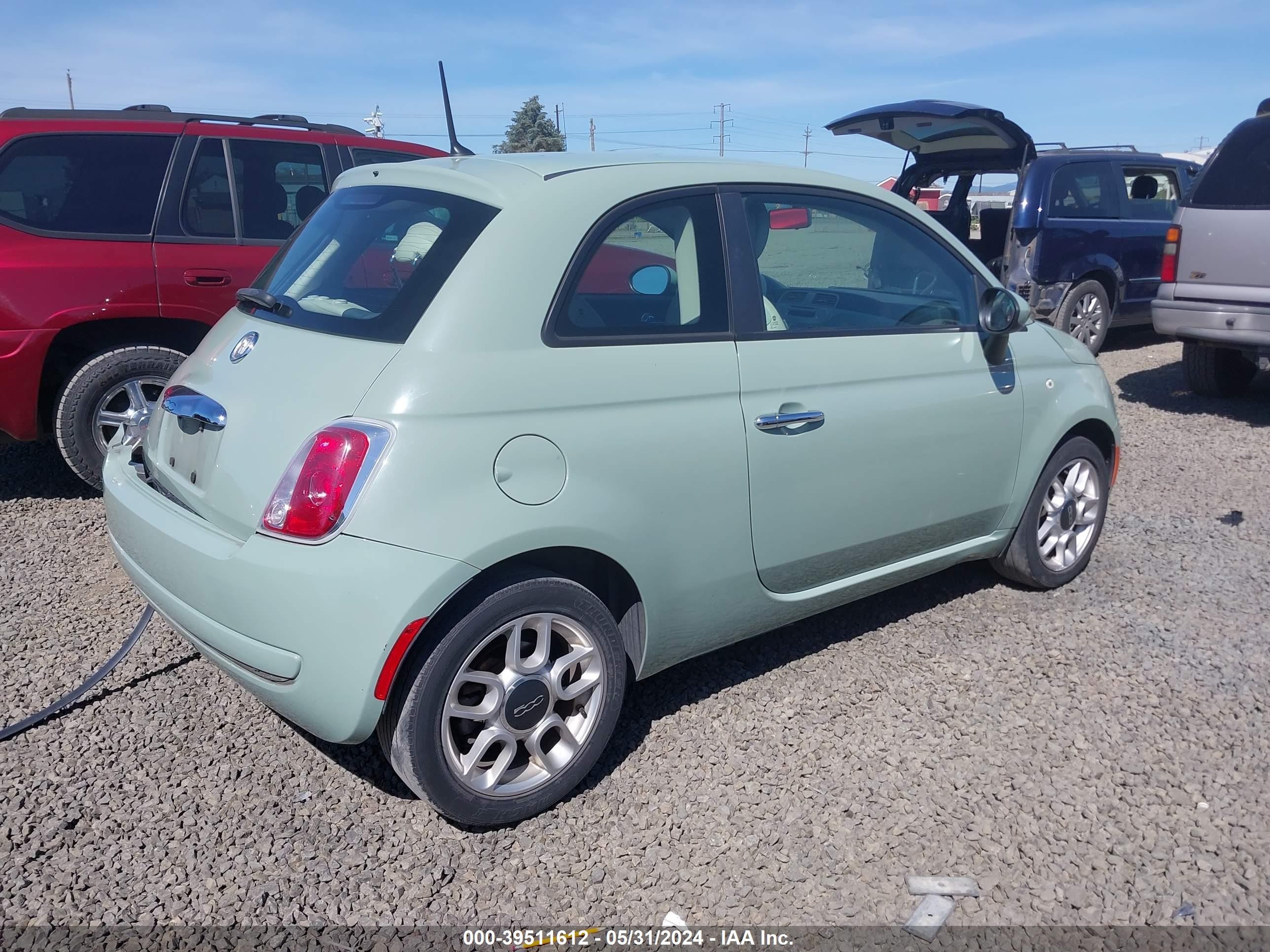 Photo 3 VIN: 3C3CFFARXCT131315 - FIAT 500 