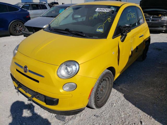 Photo 1 VIN: 3C3CFFARXFT550527 - FIAT 500 