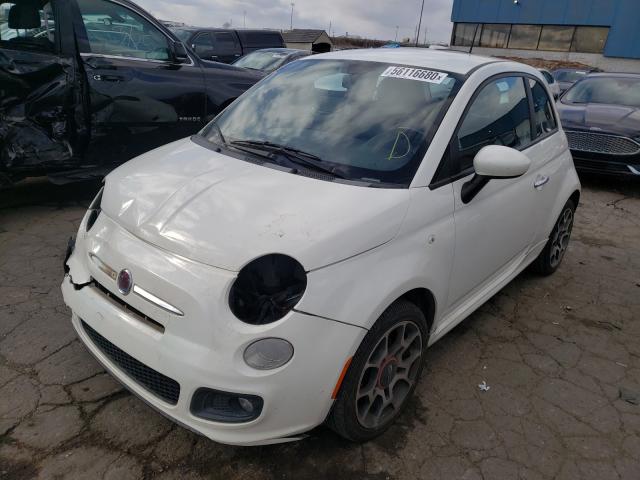 Photo 1 VIN: 3C3CFFBR0CT103098 - FIAT 500 SPORT 