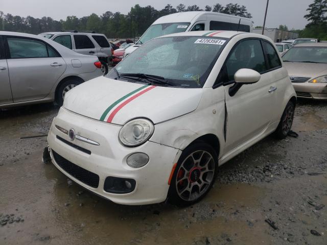 Photo 1 VIN: 3C3CFFBR0CT110116 - FIAT 500 SPORT 