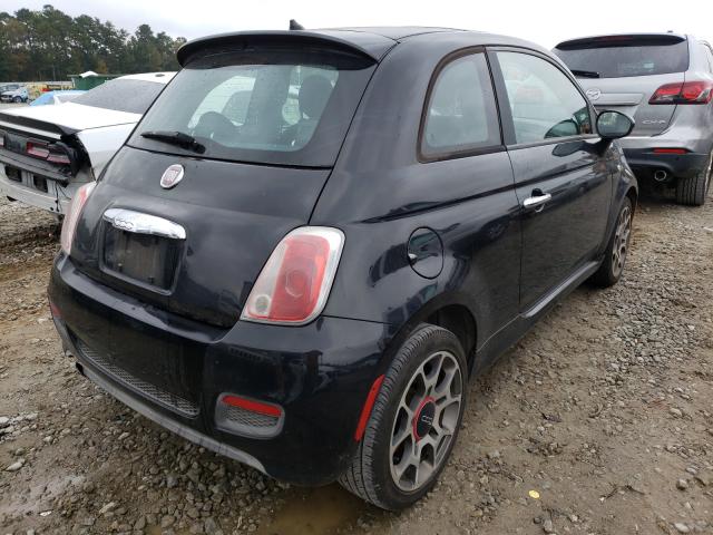 Photo 3 VIN: 3C3CFFBR0CT313491 - FIAT 500 SPORT 