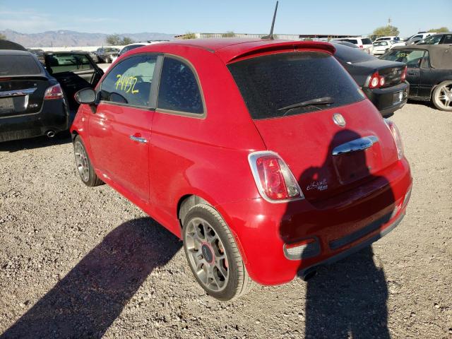 Photo 2 VIN: 3C3CFFBR0CT348063 - FIAT 500 SPORT 