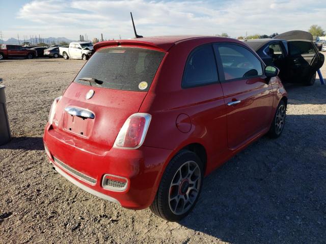 Photo 3 VIN: 3C3CFFBR0CT348063 - FIAT 500 SPORT 