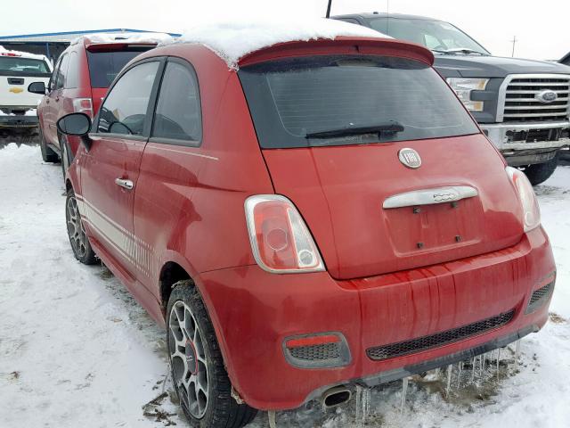 Photo 2 VIN: 3C3CFFBR0CT349195 - FIAT 500 SPORT 