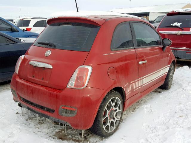 Photo 3 VIN: 3C3CFFBR0CT349195 - FIAT 500 SPORT 